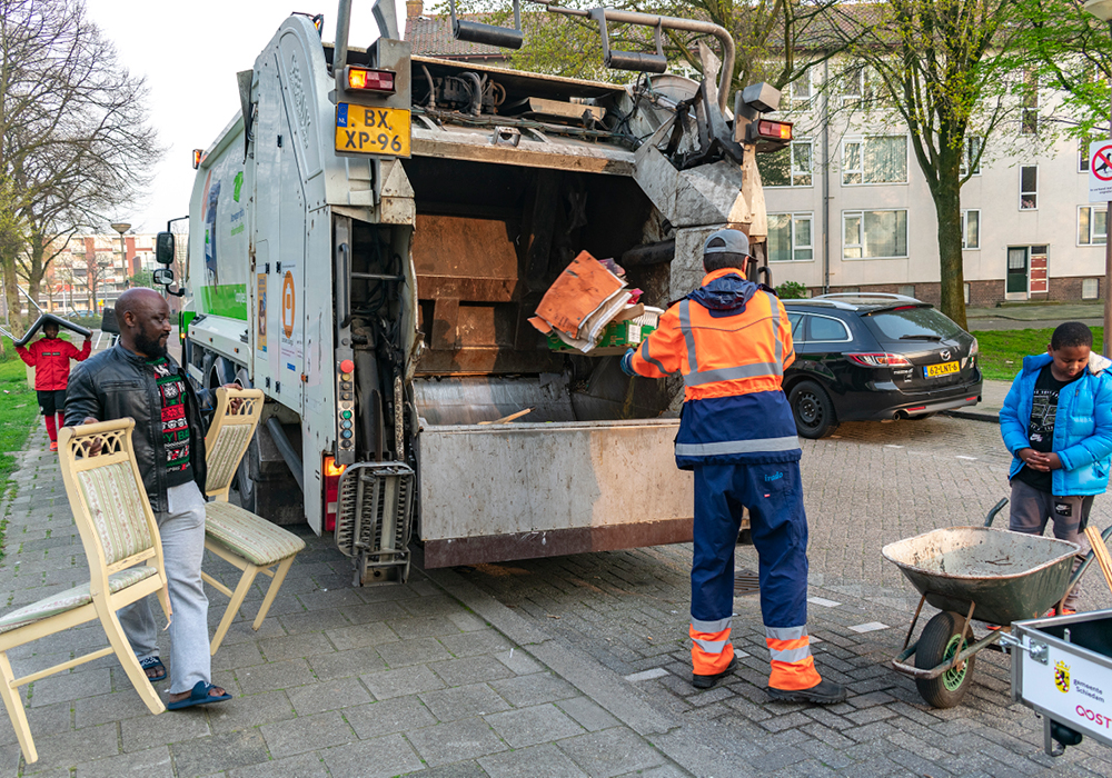 Mobiele grofvuilinzameling